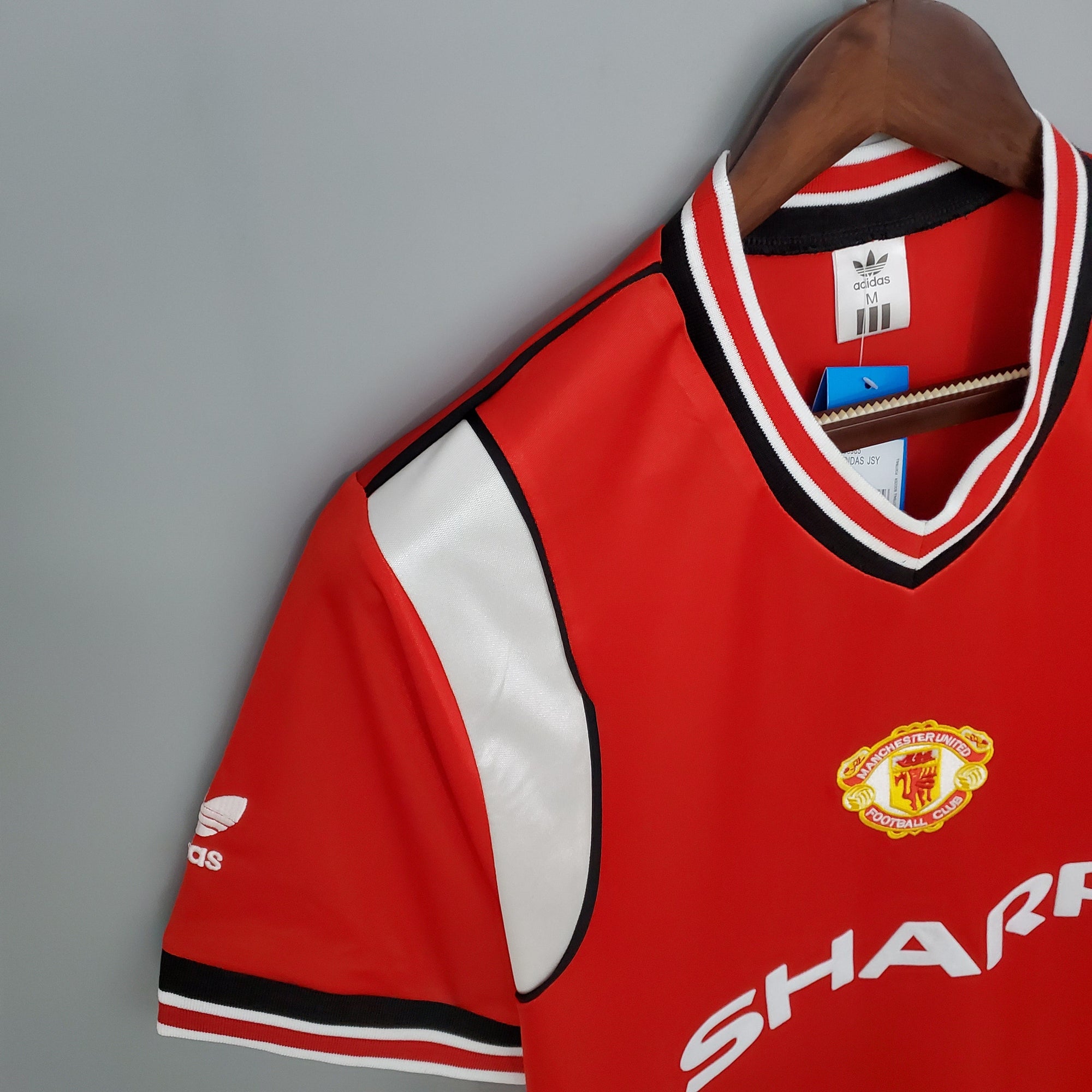 Camisa Manchester United Titular 85/86 - Versão (Retrô)