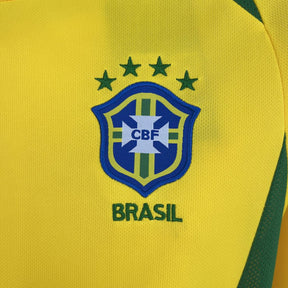 Camisa Brasil Titular 2002 - Versão (Retrô)