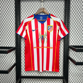 Camisa Atlético de Madrid Titular 04/05 - Versão (Retrô)