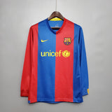 Camisa Barcelona 06/07 Home - (Retrô) Manga Longa