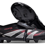 Chuteira Adidas 25 Predator Elite Tongue FG (Preta)