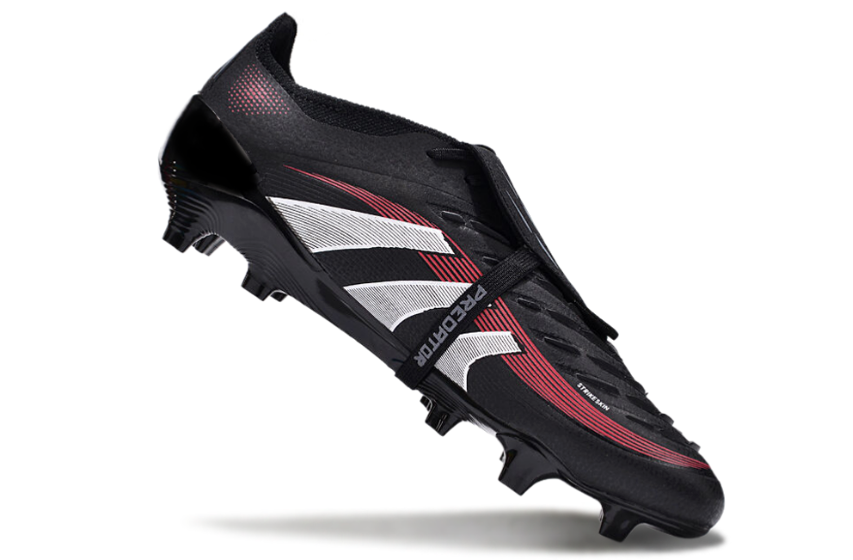Chuteira Adidas 25 Predator Elite Tongue FG (Preta)