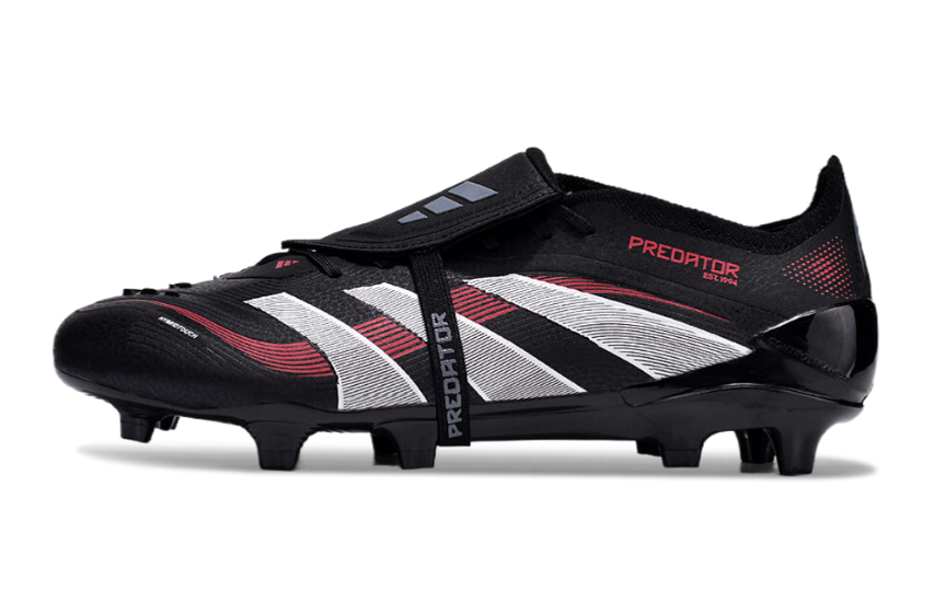 Chuteira Adidas 25 Predator Elite Tongue FG (Preta)