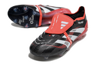 Chuteira Adidas 25 Predator Elite Tongue FG (Preta e Vermelha)