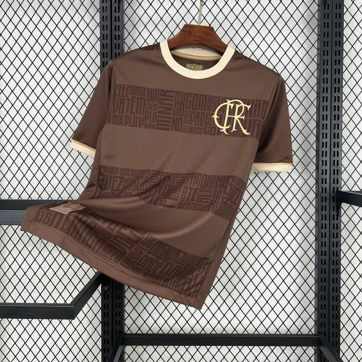 Camisa Flamengo Identidade Marrom Adidas 24/25 - Versão (Torcedor) Masculina