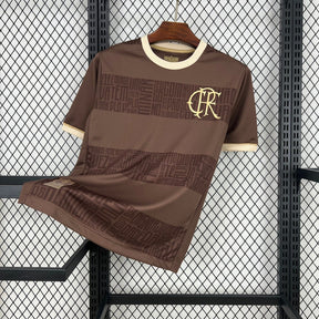 Camisa Flamengo Identidade Marrom Adidas 24/25 - Versão (Torcedor) Masculina