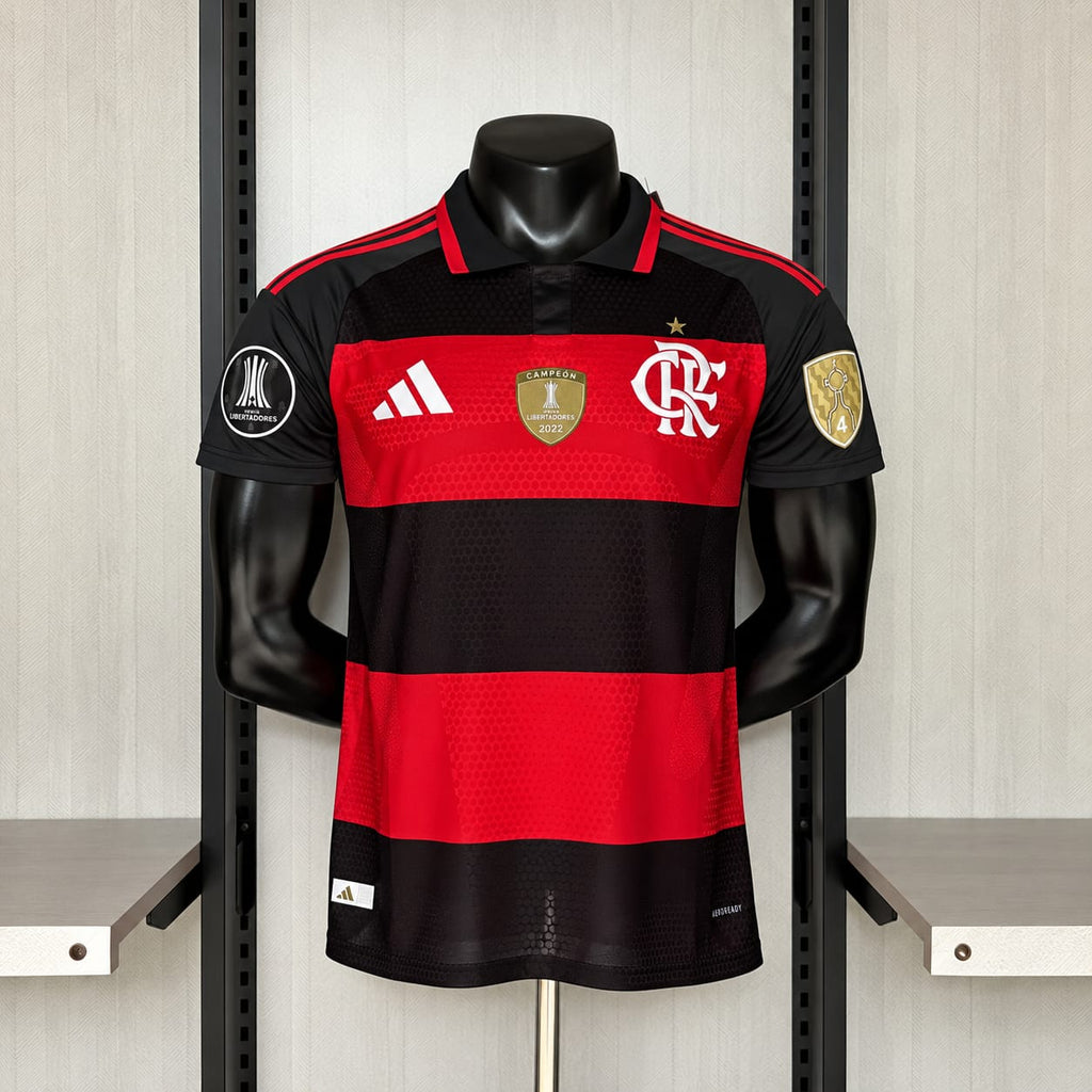 Camisa Flamengo 2026 Home (Com Patchs) - (Jogador)