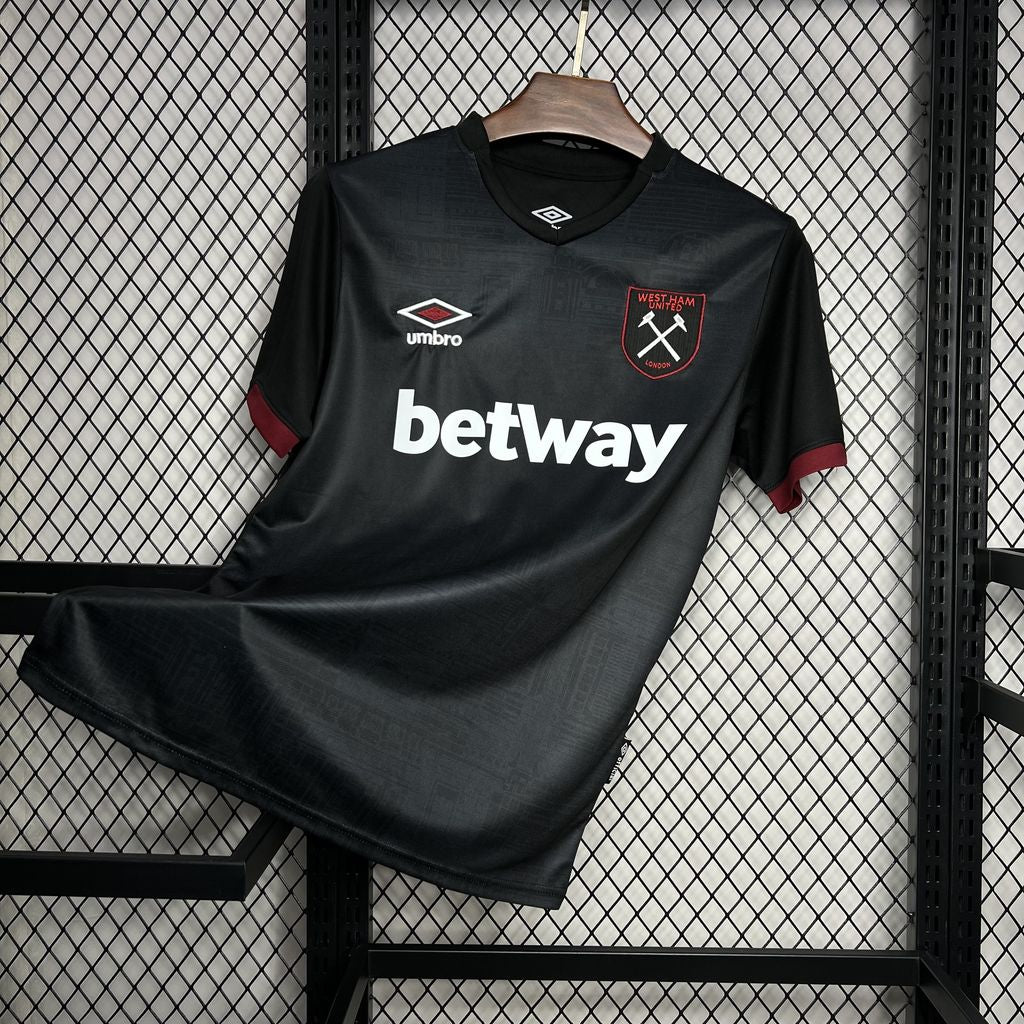 Camisa West Ham lll 24/25 - Versão (Torcedor) Masculina
