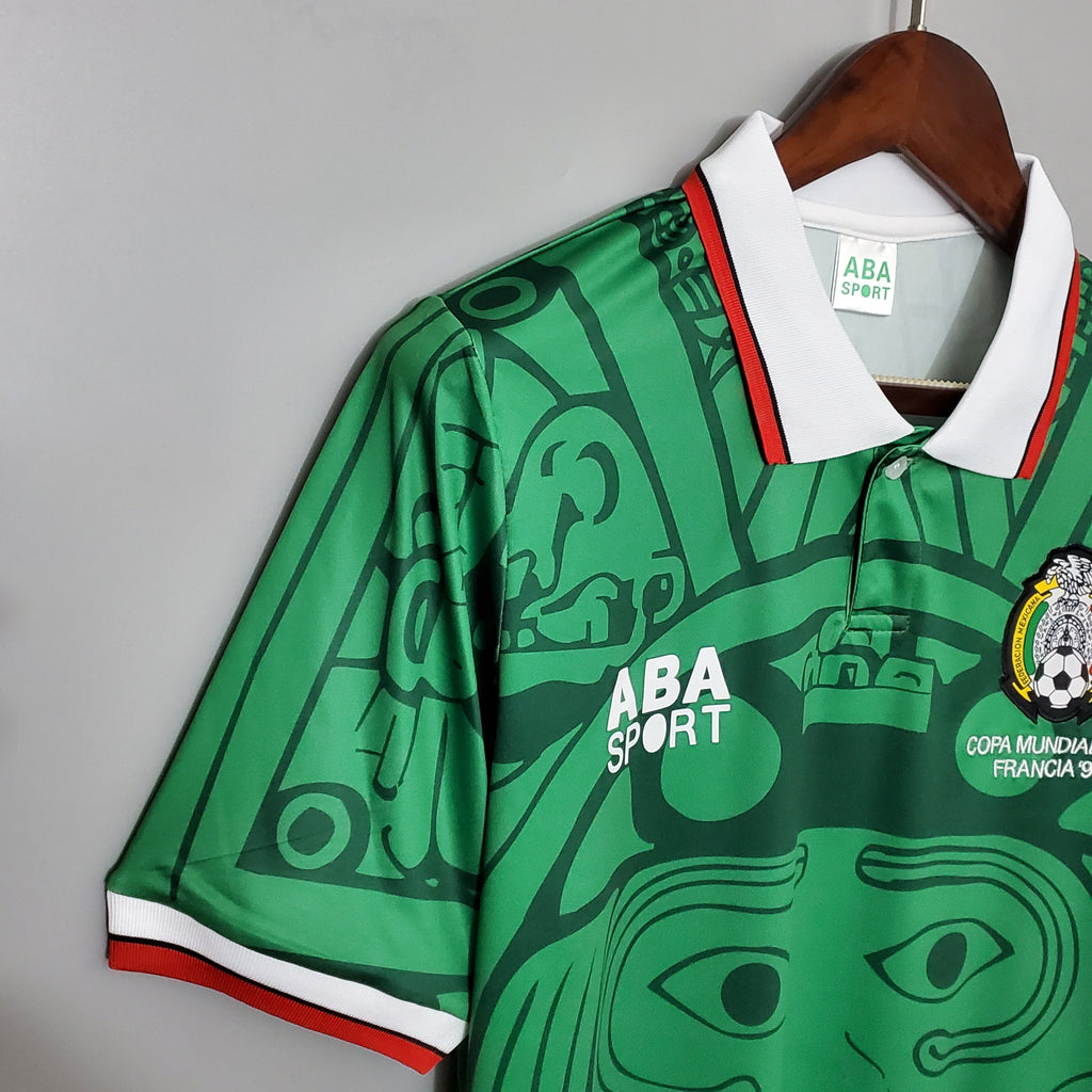 Camisa México Titular 1998 - Versão (Retrô)