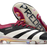 Chuteira Adidas Predator Elite FG - Branca e Preta