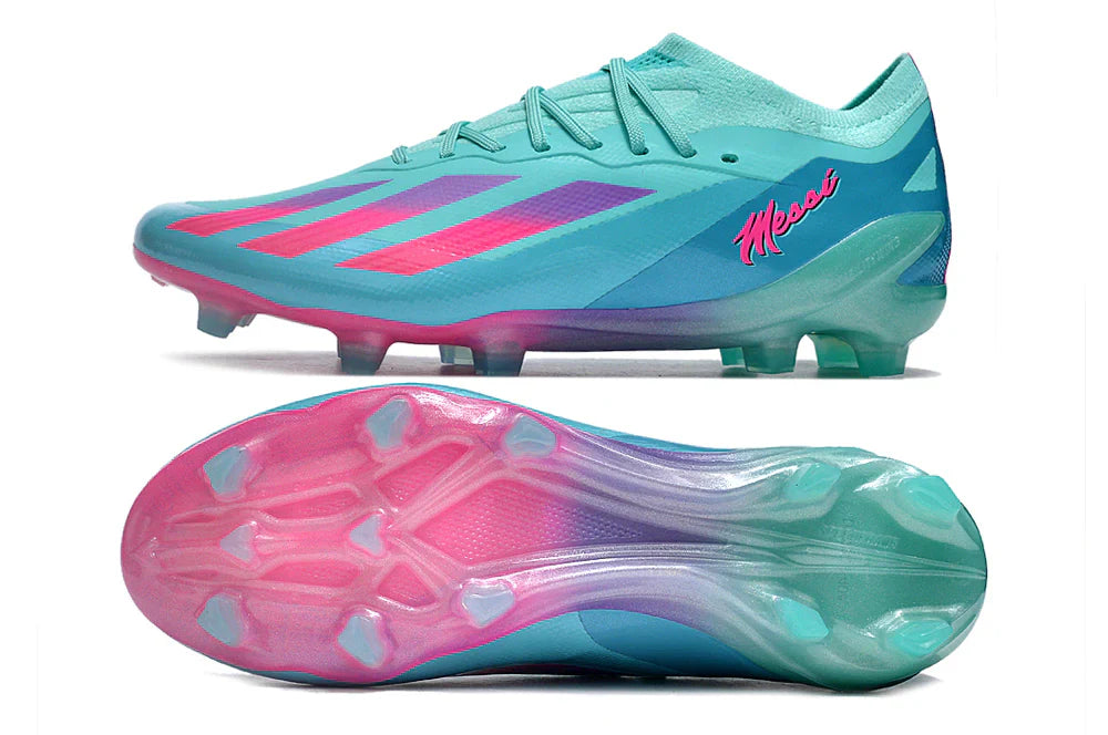 Chuteira Adidas CrazyFast.1 MESSI FG (Ciano)