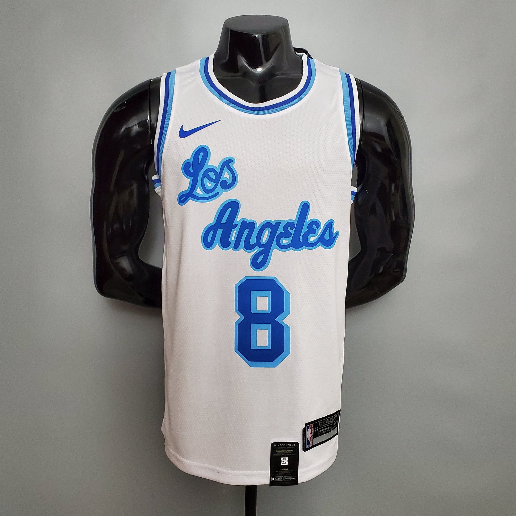 Camisa NBA Lakers #8 Bryant (Retrô) Night White - 23/24