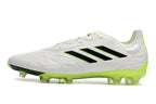 Chuteira Adidas Copa Pure+ FG (Branca e Verde)