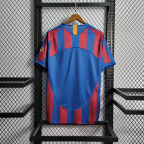 Camisa Barcelona Titular 2006 - Versão (Retrô)