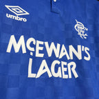 Camisa Rangers Home 87/88 - Versão (Retrô)