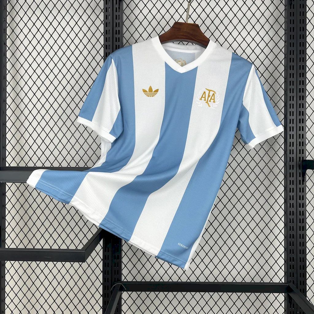 Camisa Argentina Aniversário 50 Anos 24/25 - Adidas (Torcedor) Masculina