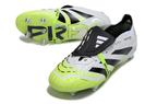 Adidas Predator Elite Fold-Over Tongue SG - Branca, Verde e Preta - Radiant Blaze Pack