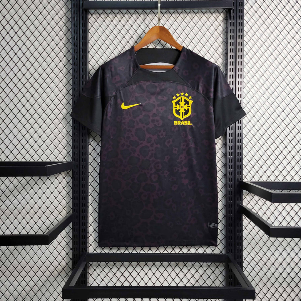 Camisa Brasil 2023 Goleiro Anti-Racismo - (Torcedor)