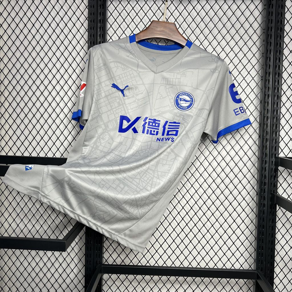Camisa Alaves Away 24/25 - (Torcedor) Masculina