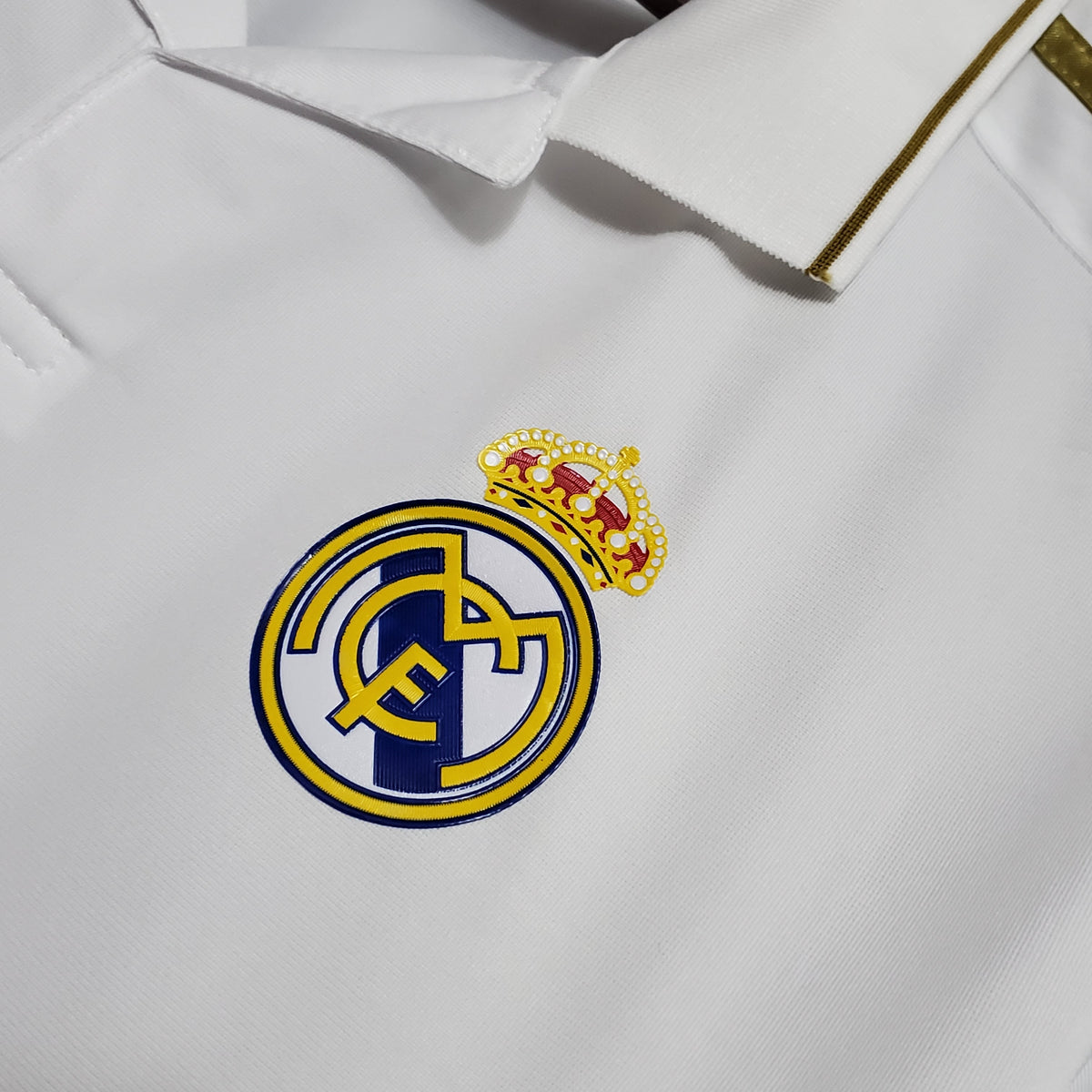 Camisa Real Madrid Titular 11/12 - Versão (Retrô) Manga Comprida