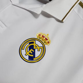 Camisa Real Madrid Titular 11/12 - Versão (Retrô) Manga Comprida