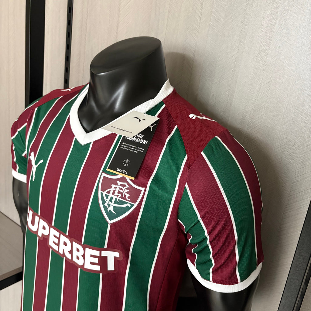 Camisa Fluminense 2026 Home (Com Patrocínio) - (Jogador)