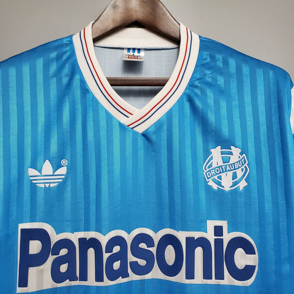 Camisa Olympique de Marseille Reserva 90/91 - Versão (Retrô)