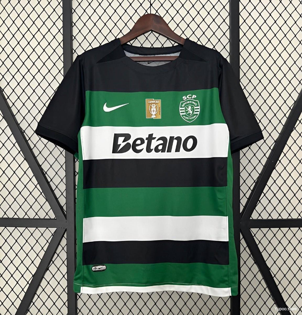 Camisa Sporting 24/25 Home (Dobradinha) - (Torcedor)