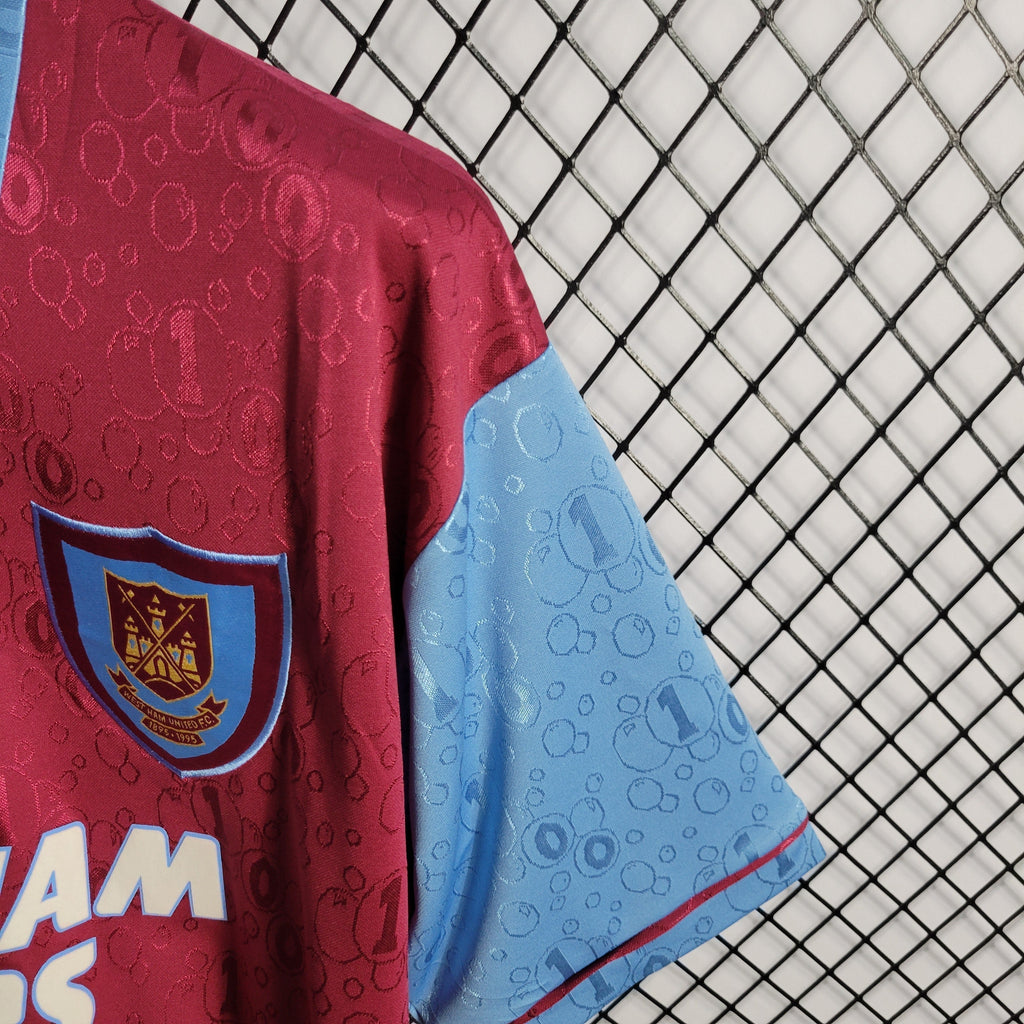 Camisa West Ham Titular 95/97 - Versão (Retrô)