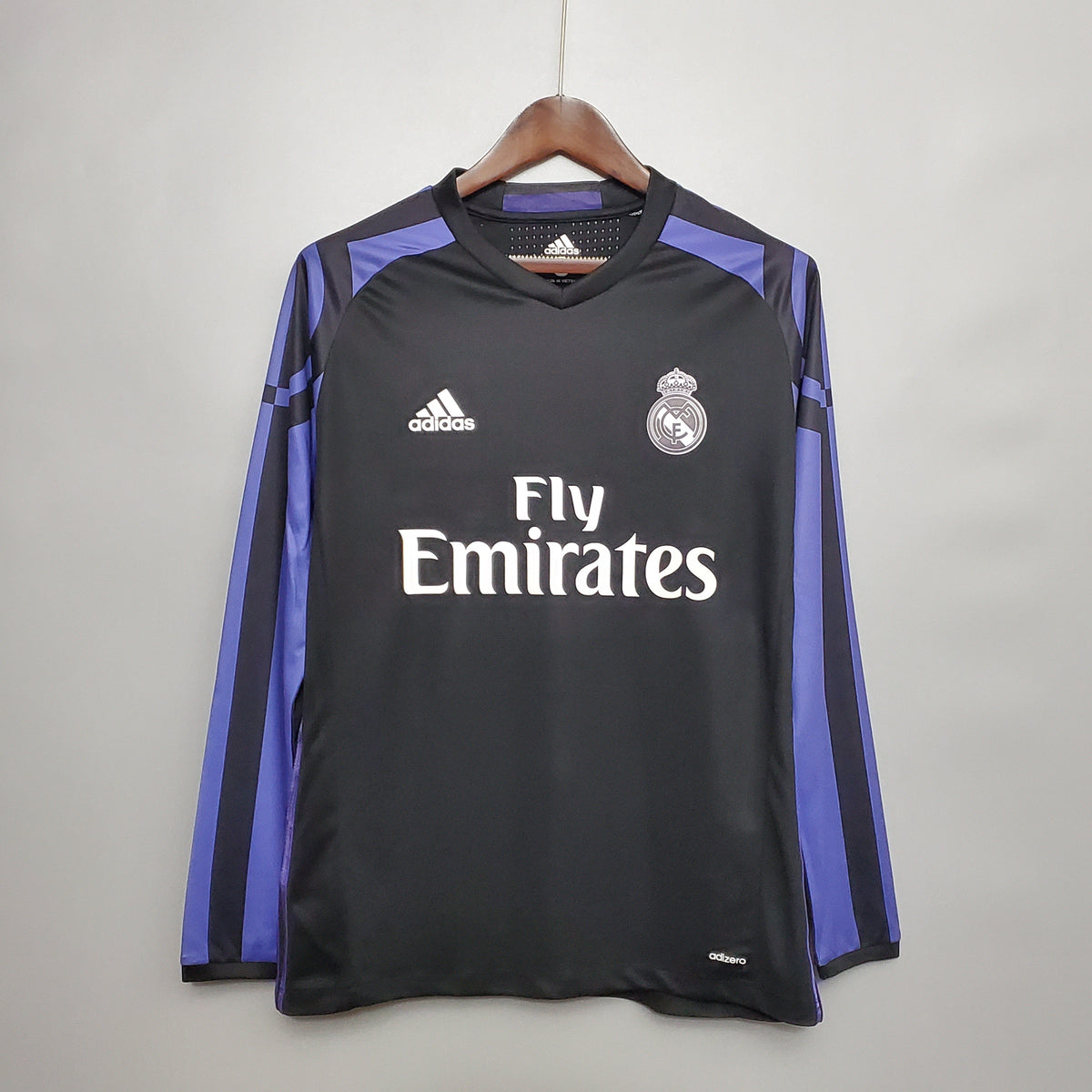 Camisa Real Madrid III 15/16 - Versão (Retrô) Manga Comprida