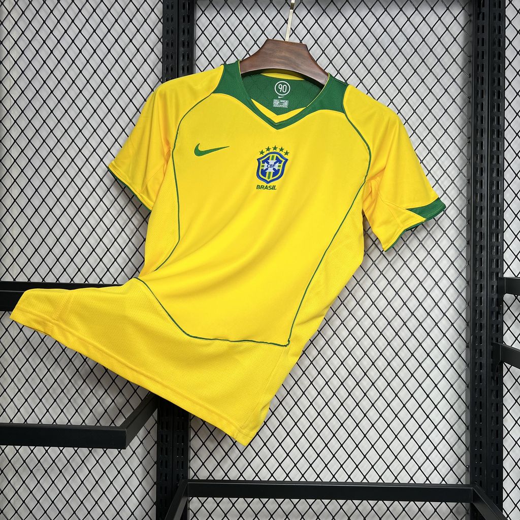 Camisa Brasil 2004 Home - (Retrô)