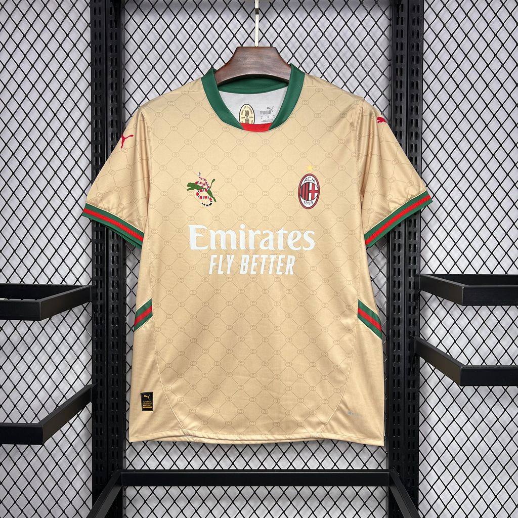 Camisa Milan Gucci Cobranded edition 24/25 - Puma (Torcedor) Masculina