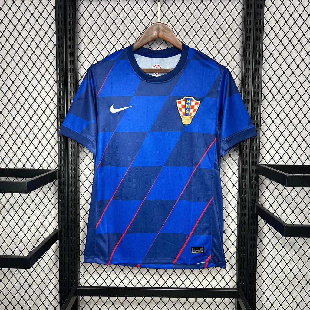 Camisa Croácia 2024 Away - (Torcedor)