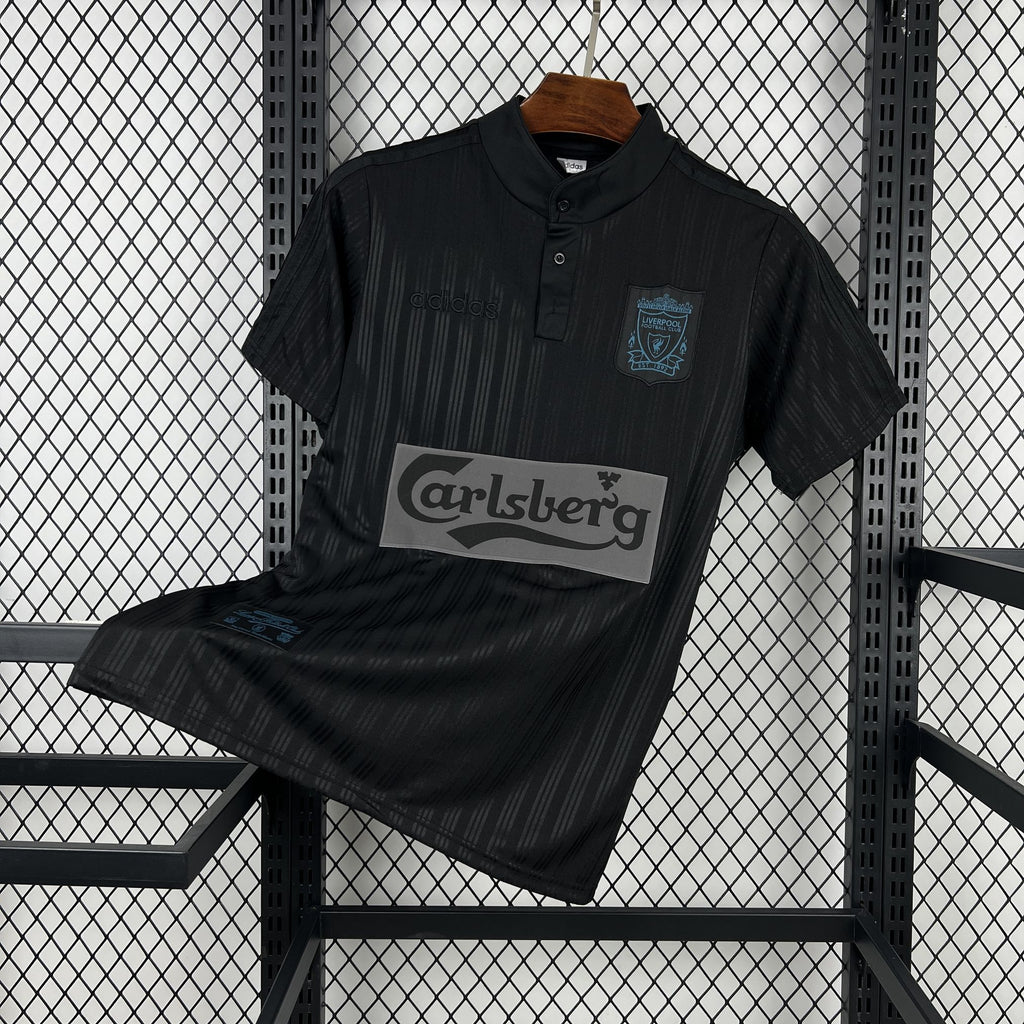 Camisa Liverpool 95/96 Black Edition - (Retrô)