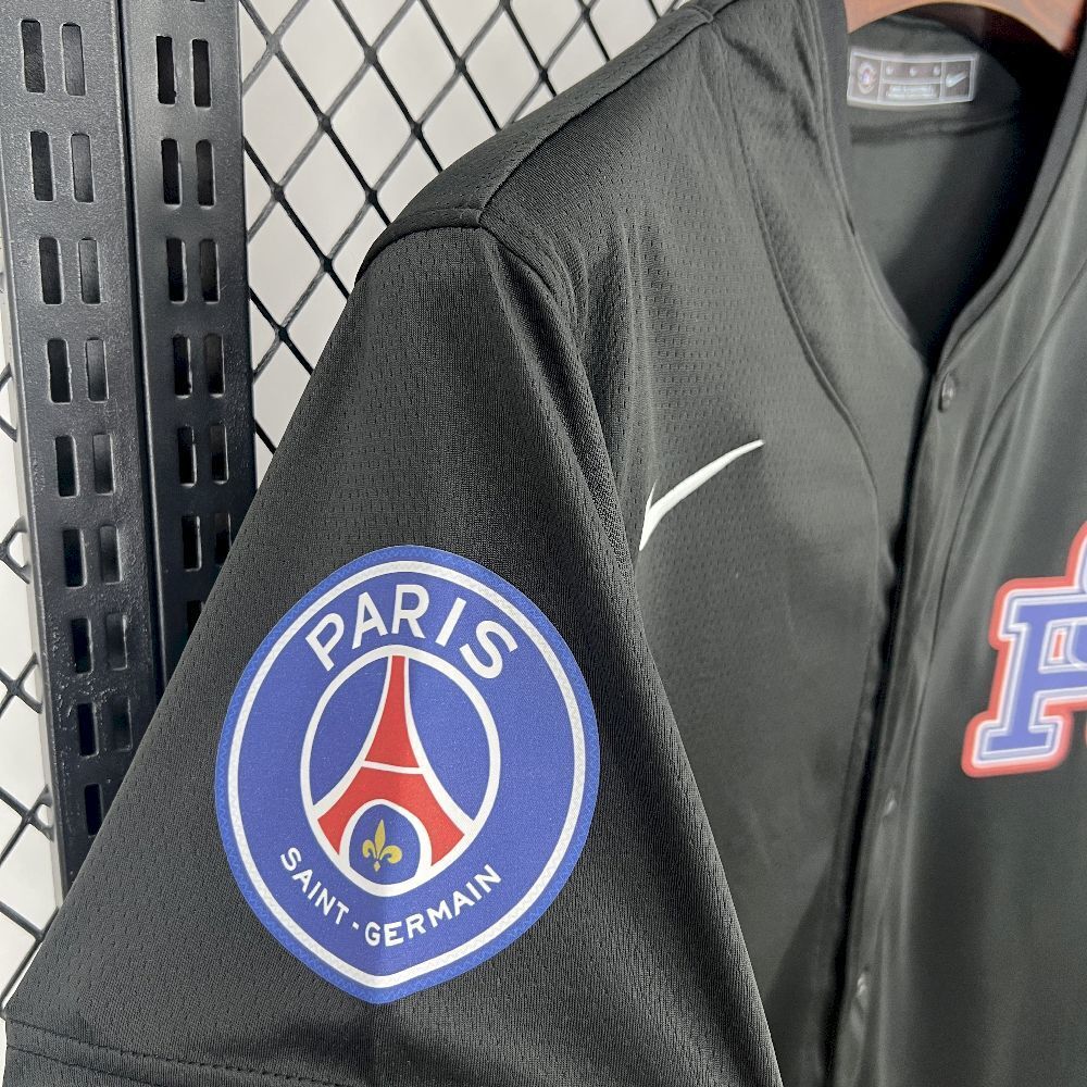 Camisa PSG 2025 MLB Nike Limited Black - (Torcedor)