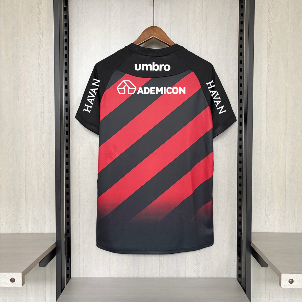 Camisa Athletico-PR 2026 Home (Todos os Patrocínios) - (Torcedor)
