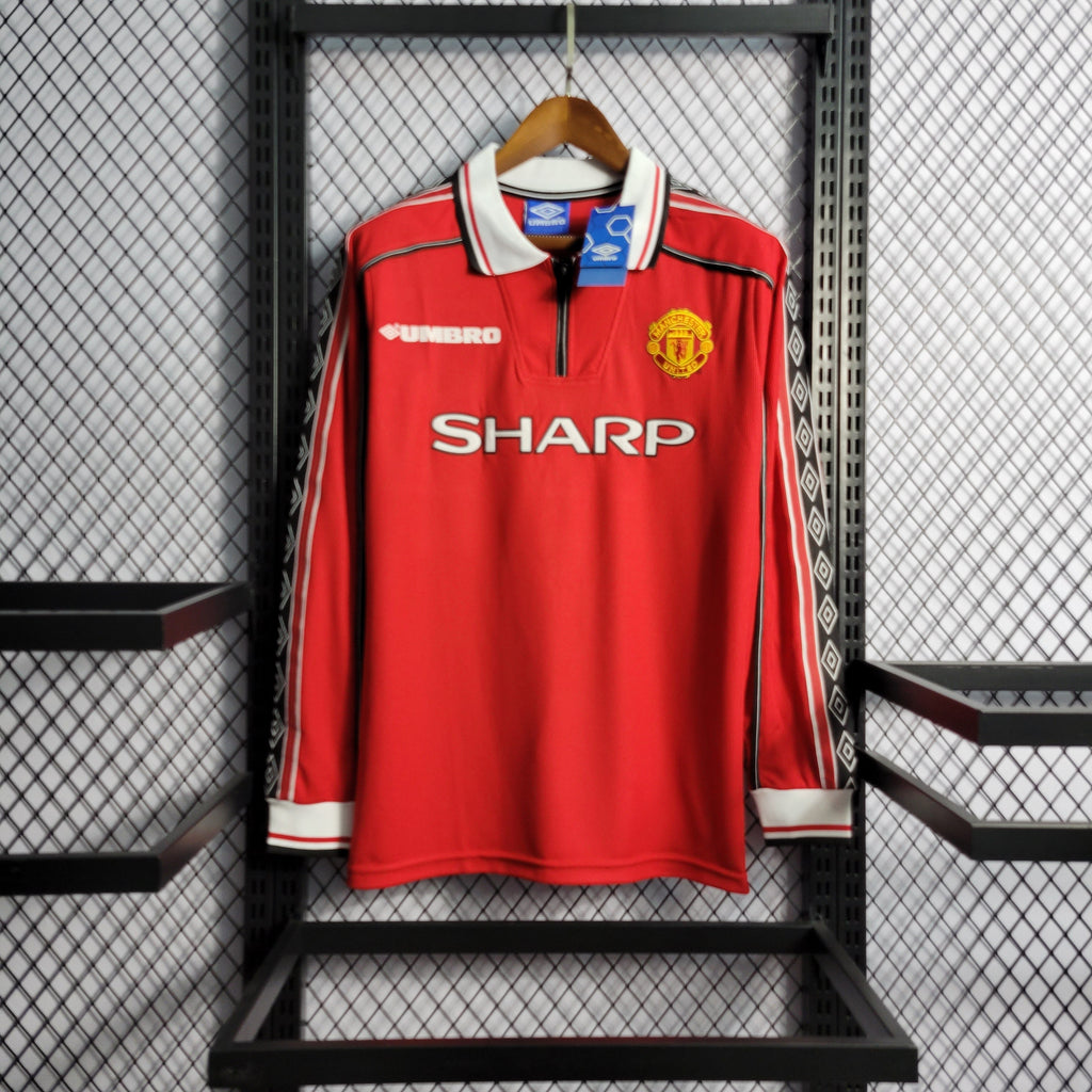 Camisa Manchester United Titular 98/99 - Versão (Retrô)