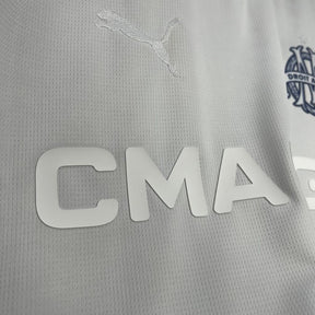 Camisa Olympique de Marseille 125 anos (White) 24/25 - Versão (Torcedor) Masculina