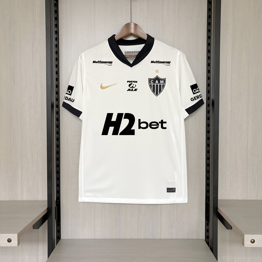 Camisa Atlético-MG 2026 Away (Todos os Patrocínios) - (Torcedor)