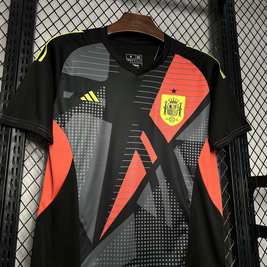 Camisa Espanha Goleiro 24/25 - Versão (Torcedor) Masculina