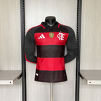 Camisa Flamengo 2026 Home (Com Patch) - (Jogador) Manga Longa