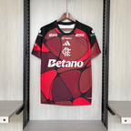 Camisa Flamengo 2026 Pré-Jogo (Todos os Patrocínios) - (Torcedor)
