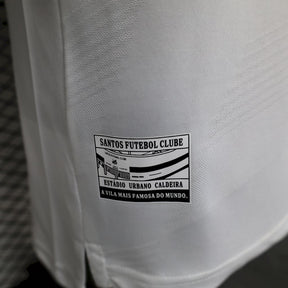 Camisa Santos Home 24/25 - Versão (Jogador) - Completa Com Patrocínio