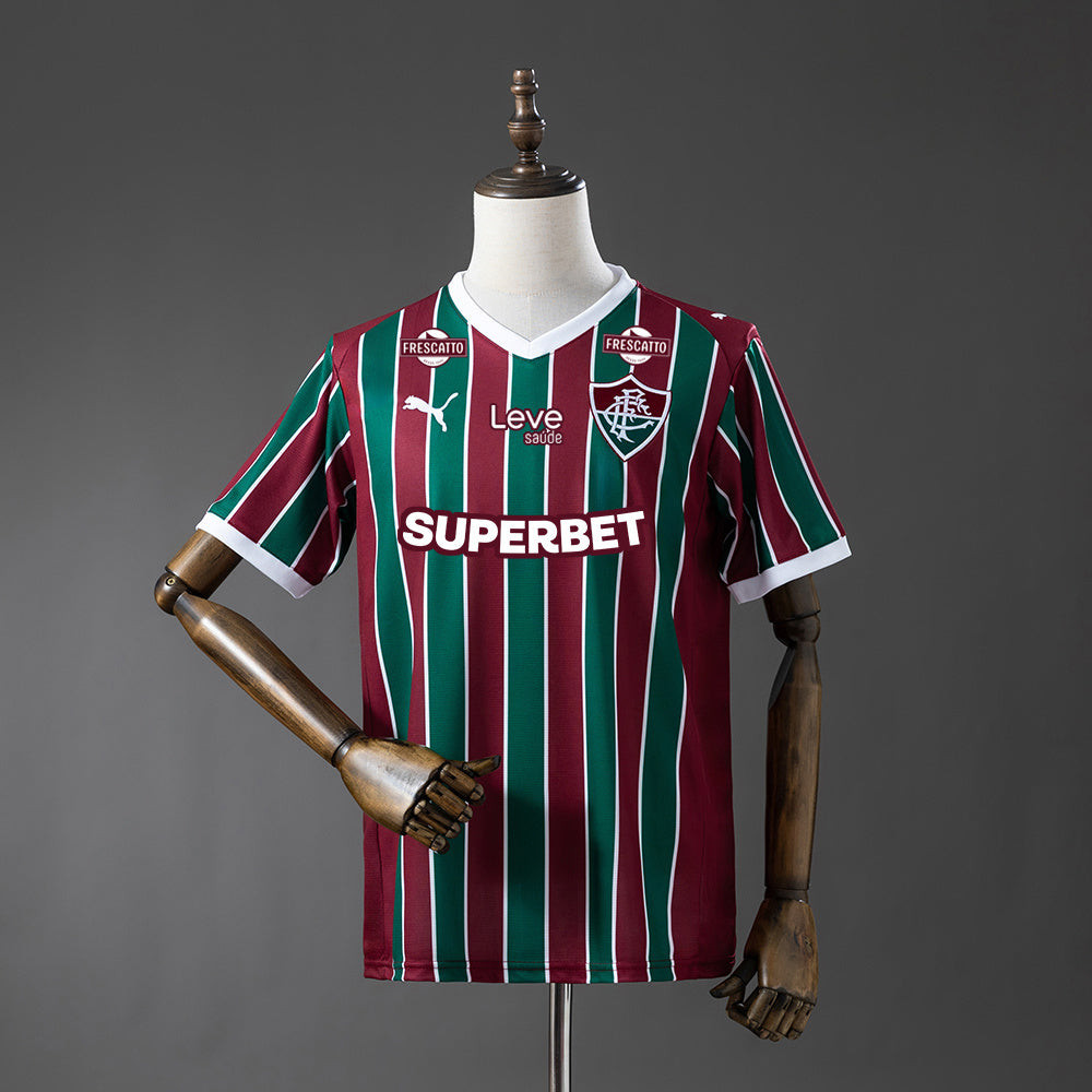 Camisa Fluminense 2026 Home (Todos os Patrocínios) - (Torcedor)