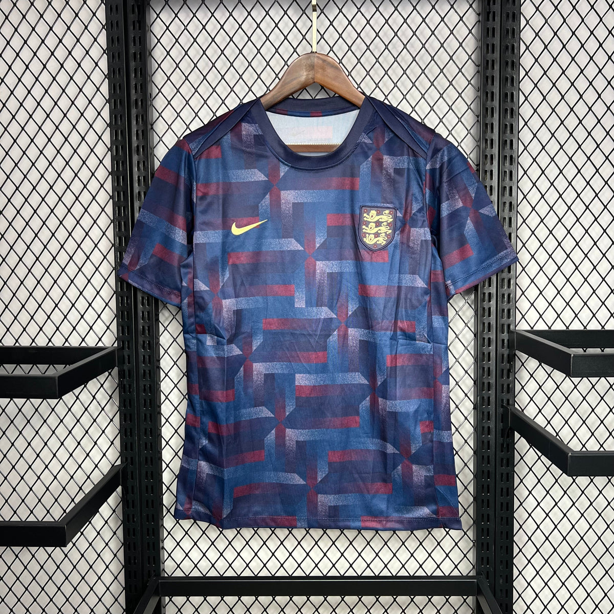 Camisa Inglaterra Pré-Jogo 24/25 - (Torcedor) Masculina
