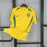Camisa Brasil Titular 2002 - Versão (Retrô)