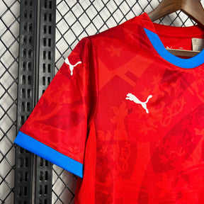 Camisa República Tcheca Home 24/25 - Versão (Torcedor) Masculina