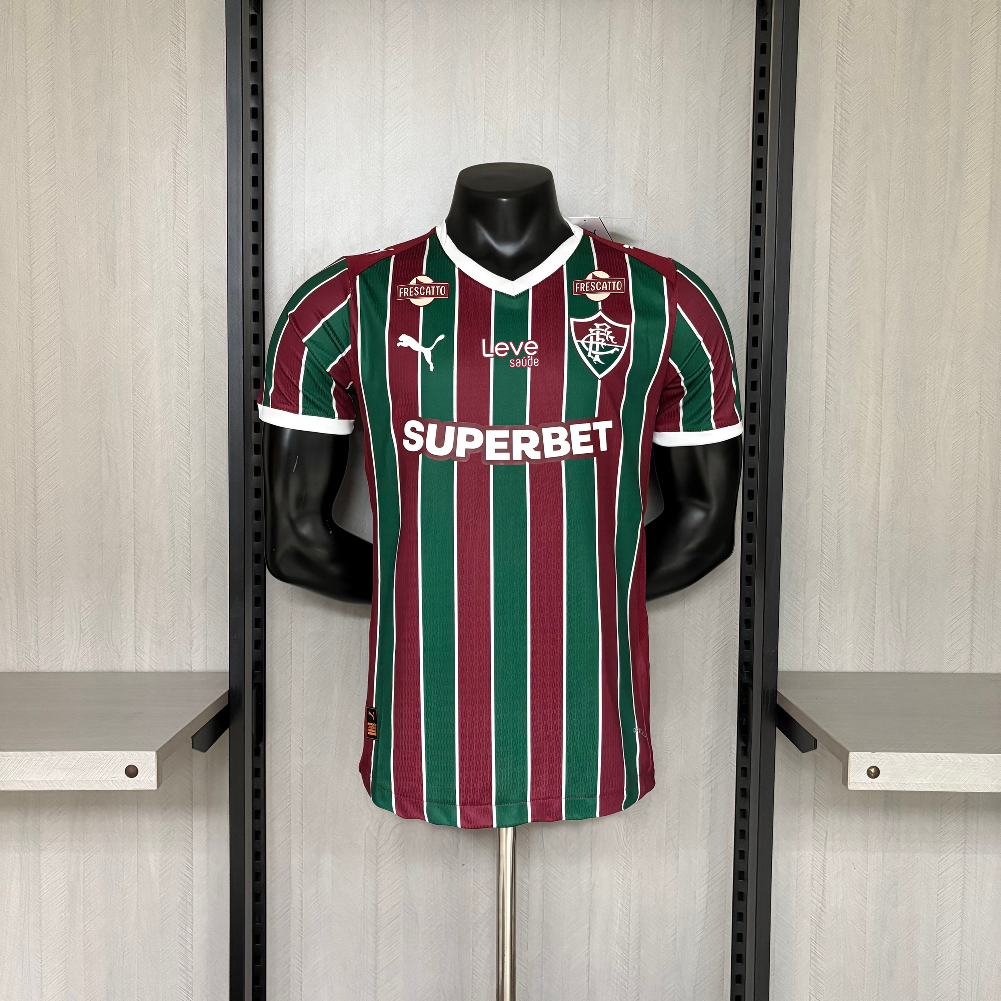 Camisa Fluminense 2026 Home (Com Todos Patrocínios) - (Jogador)