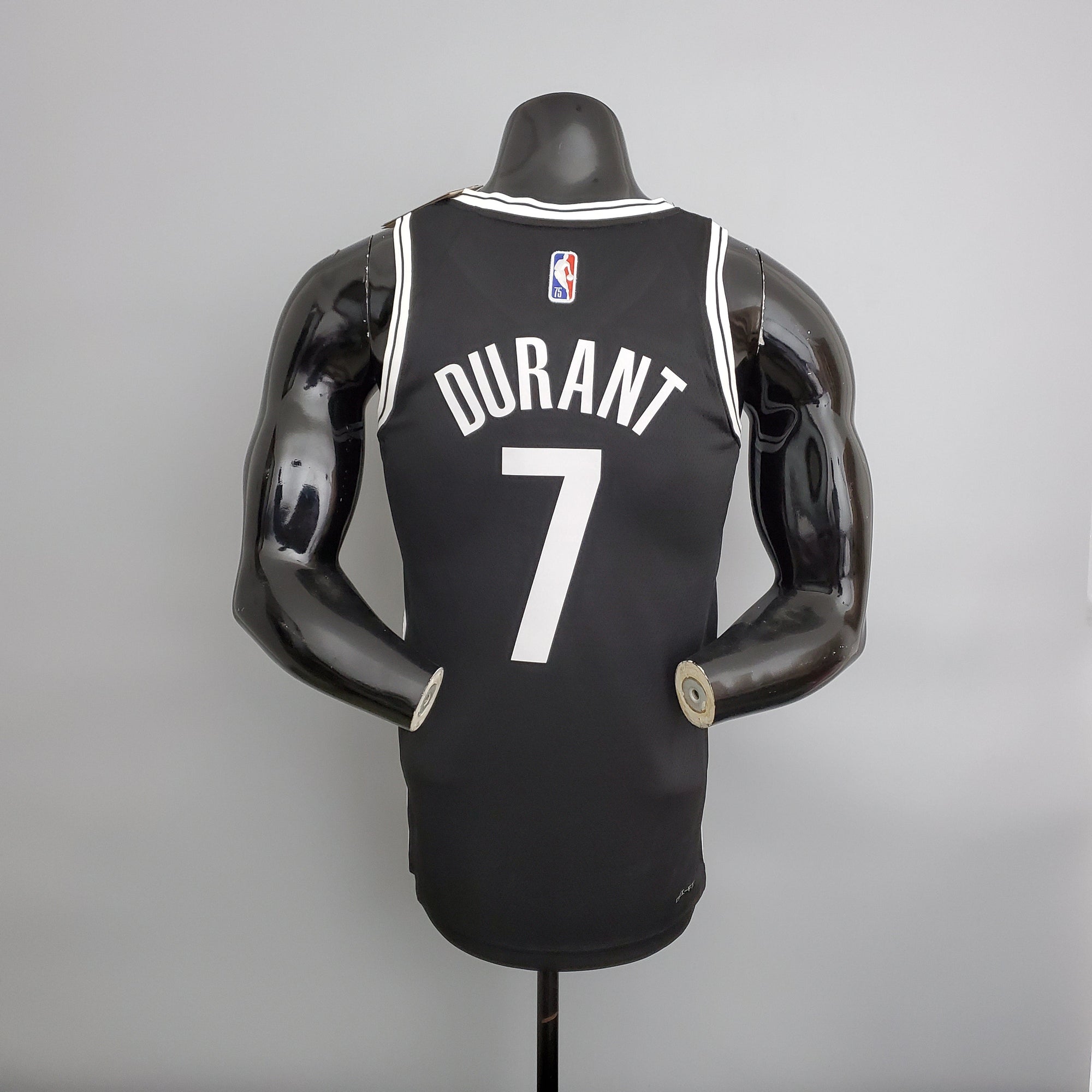 Camisa NBA Brooklyn Nets #7 Durant - 75° Aniversário Black
