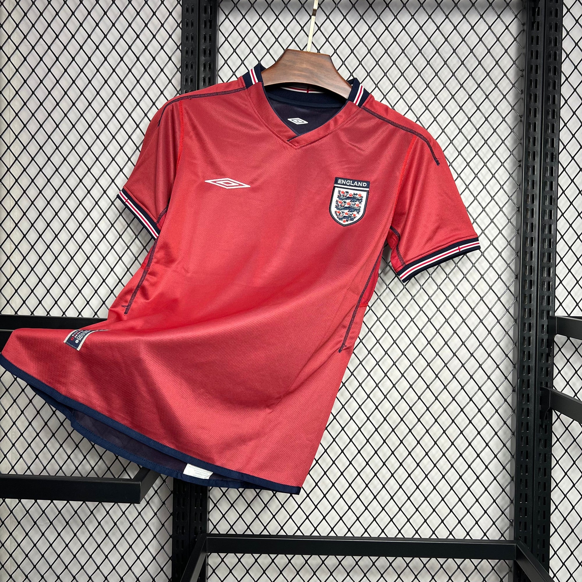 Camisa Inglaterra Away 2002 - Versão (Retrô)